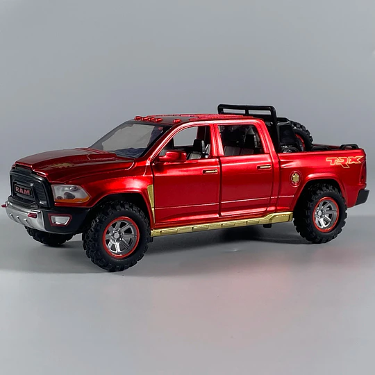 Camioneta Dodge Ram TRX Escala 1:32 Metálica con Luz y Sonido