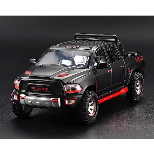 Camioneta Dodge Ram TRX Escala 1:32 Metálica con Luz y Sonido
