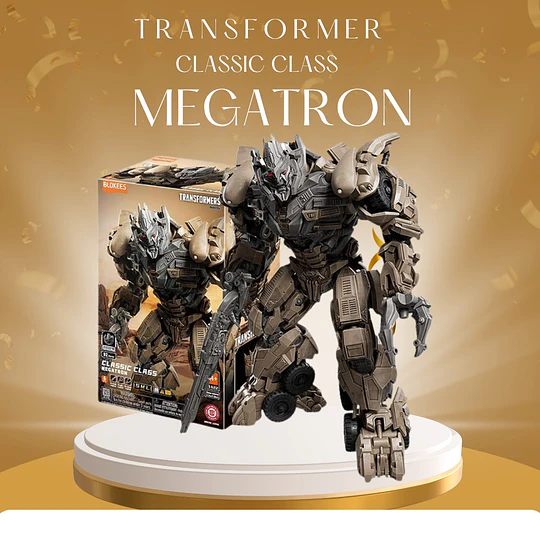 Blokees Transformers Classic Class 22 Megatron (Dark of the Moon) - Model Kit