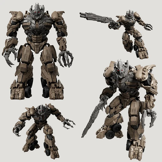 Blokees Transformers Classic Class 22 Megatron (Dark of the Moon) - Model Kit