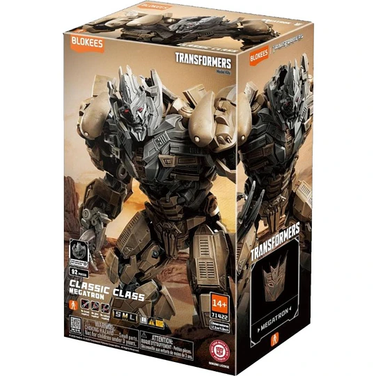 Blokees Transformers Classic Class 22 Megatron (Dark of the Moon) - Model Kit