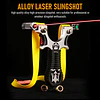 Resortera Profesional, Slingshot de Caza para Adultos, Catapulta de Tirachinas de Alta Precisión de Aleación Premium con mira