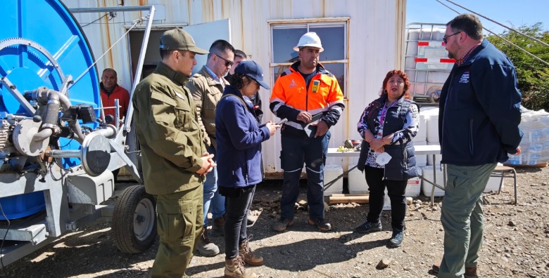 Autoridades mantienen monitoreo permanente por incendio activo en el vertedero municipal de Puerto Natales