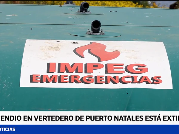 Incendio en vertedero de Puerto Natales: focos están extinguidos y continuará monitoreo