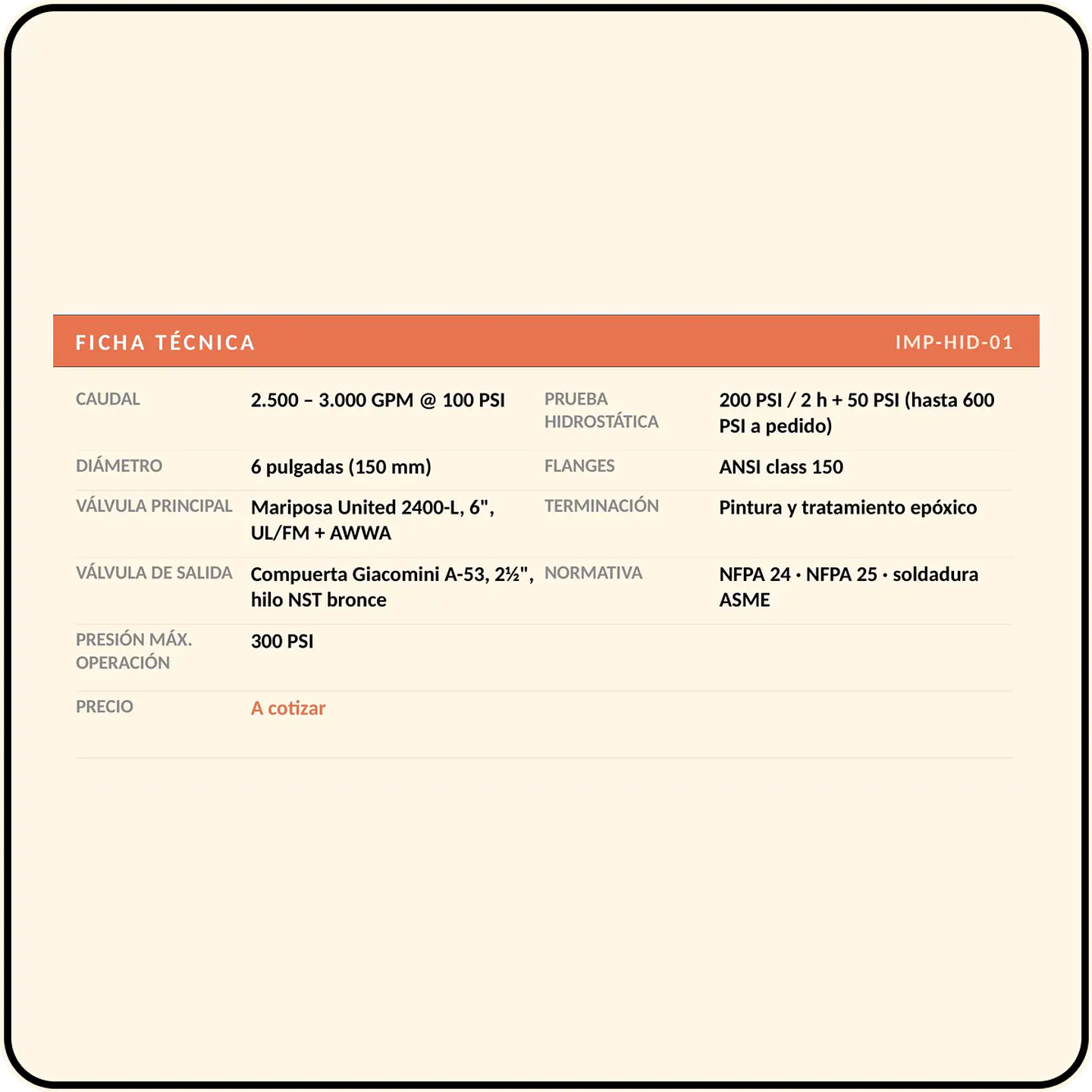 Hidrante poste 3