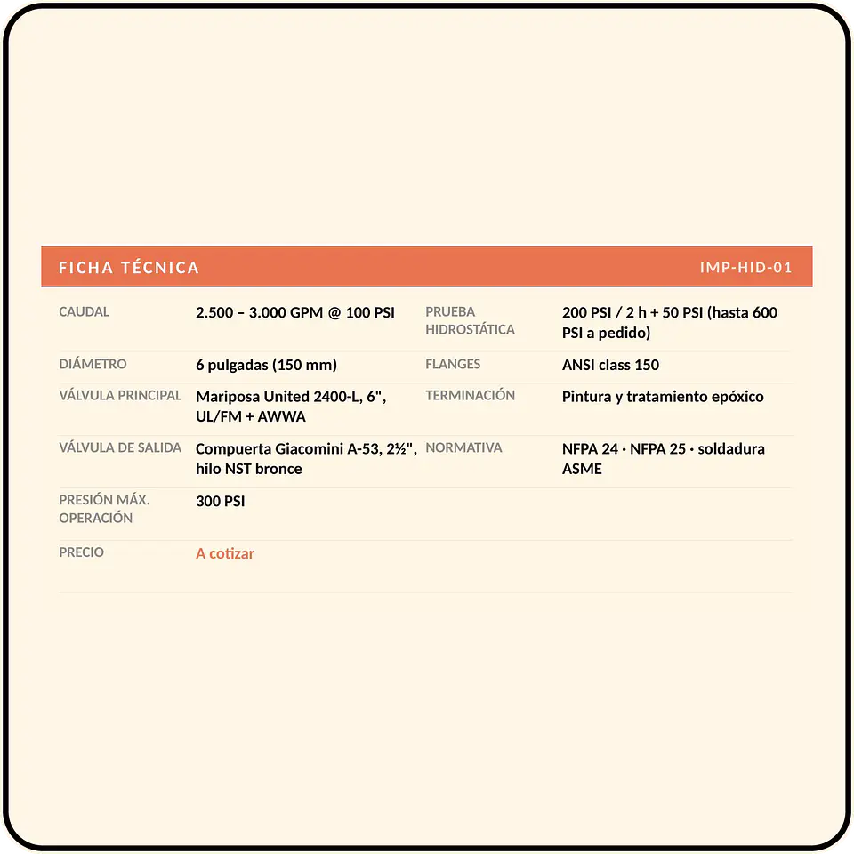 Hidrante poste 3