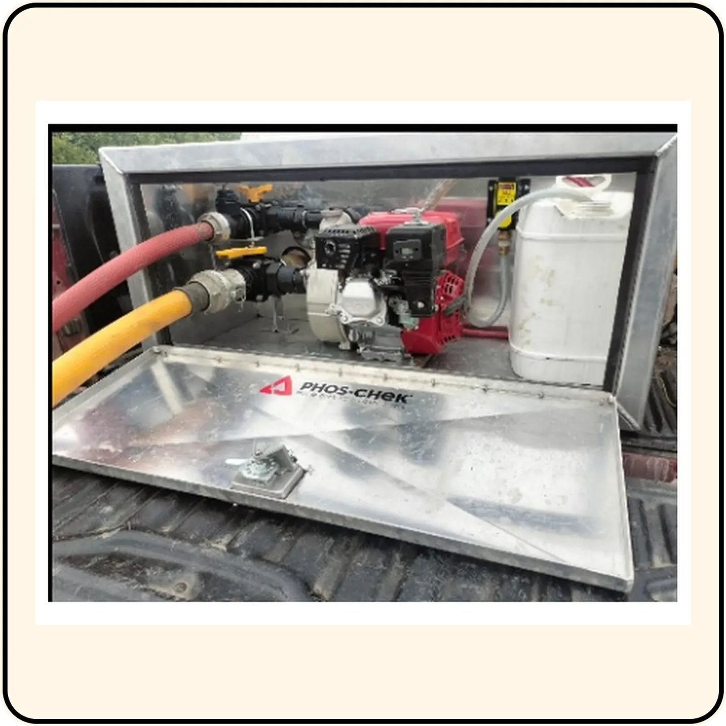 Caja contra incendio con estanque 1