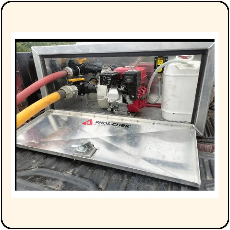 Caja contra incendio con estanque 1