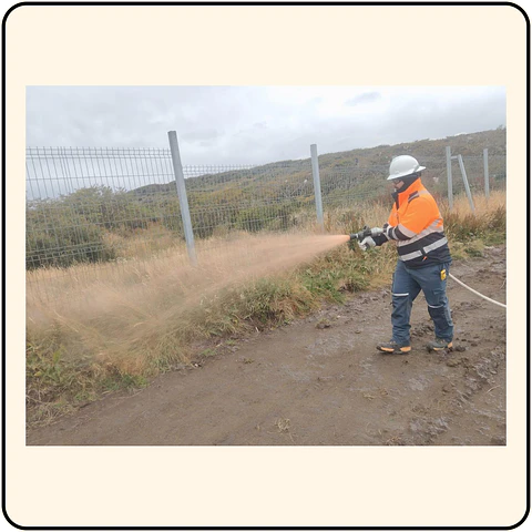 Trabajos de prevención de incendios