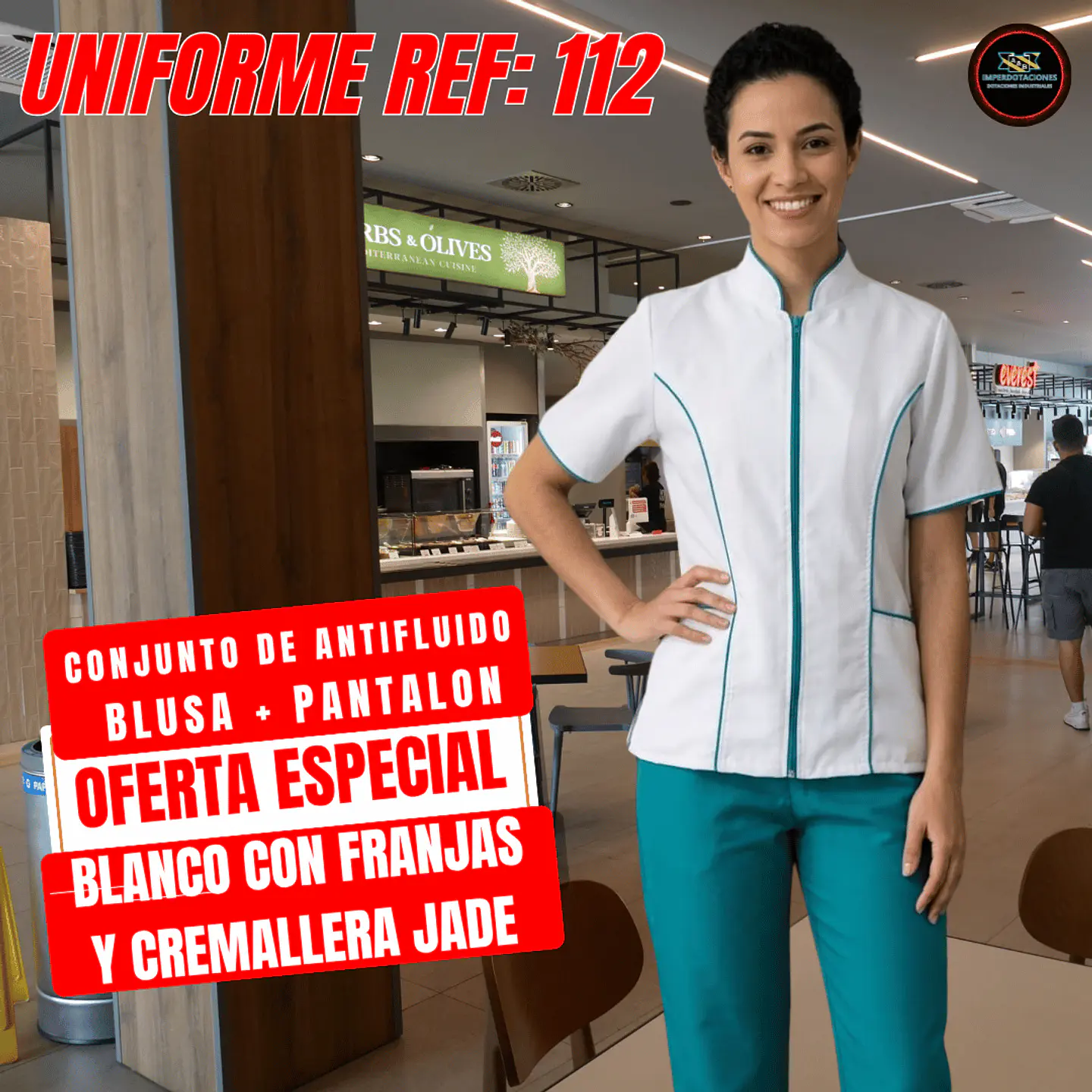 Uniforme Antifluido Ref: 112 1