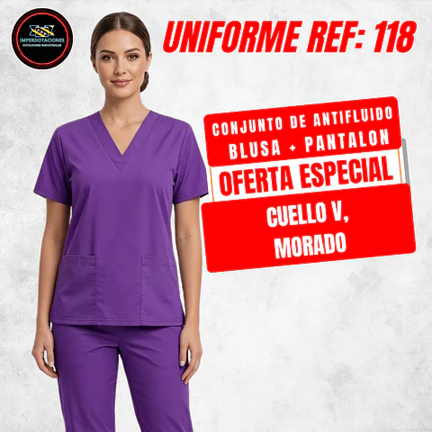 Uniforme Antifluido Ref: 118