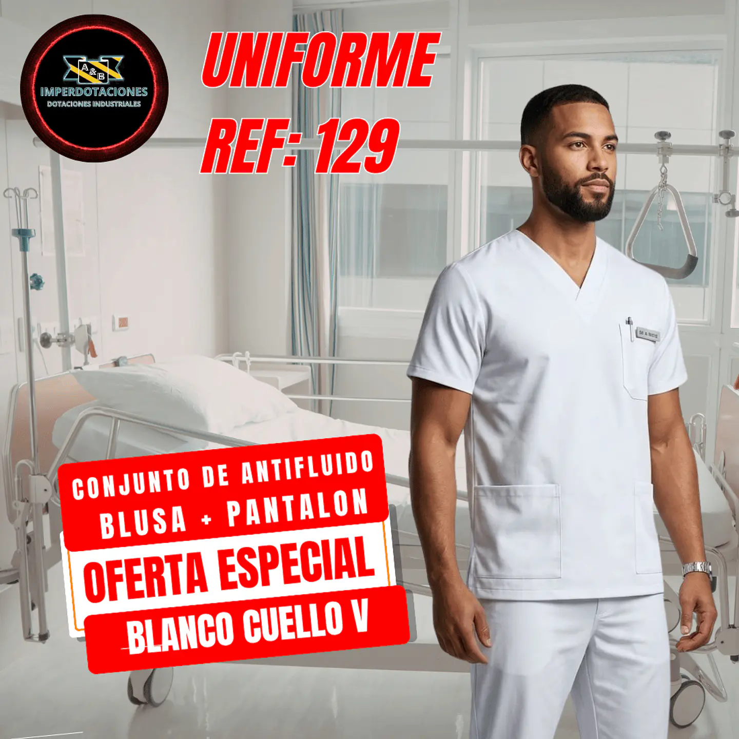 Uniforme Antifluido Ref: 129 1