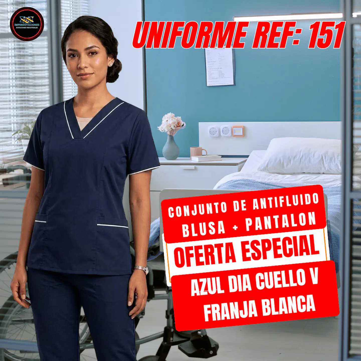 Uniforme Antifluido Ref: 151 1