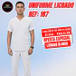 UNIFORME LICRADO ANTIFLUIDO REF: 187 - Miniatura 1