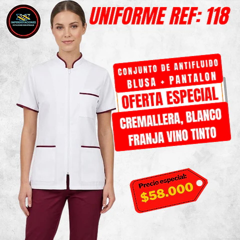 Uniforme Antifluido Ref: 118