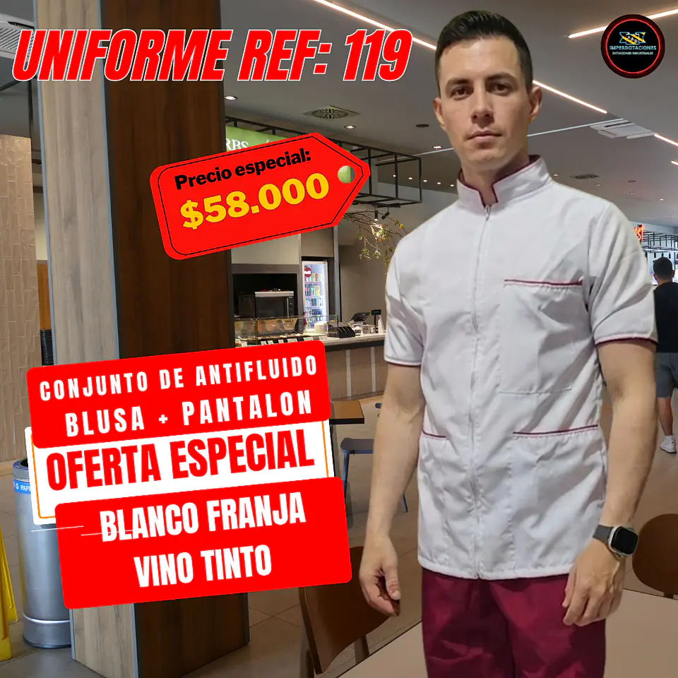 Uniforme Antifluido Ref: 119 1