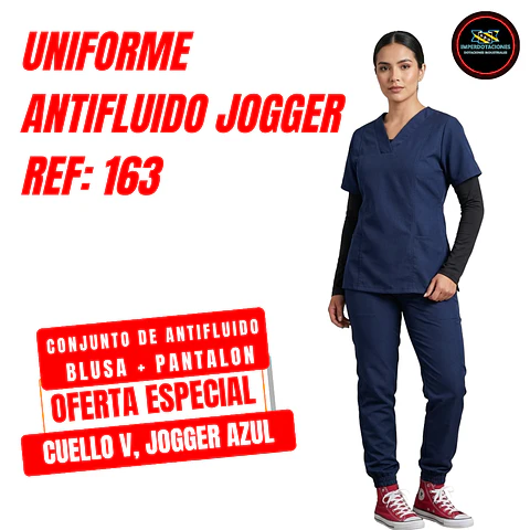 Uniforme Antifluido Jogger Ref: 163