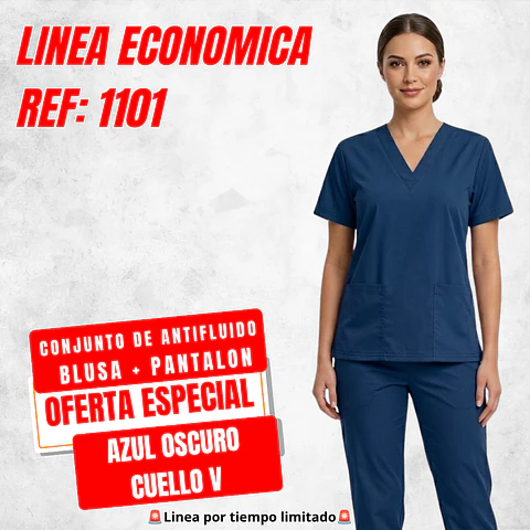 Uniforme Antifluido Economico Ref: 1101
