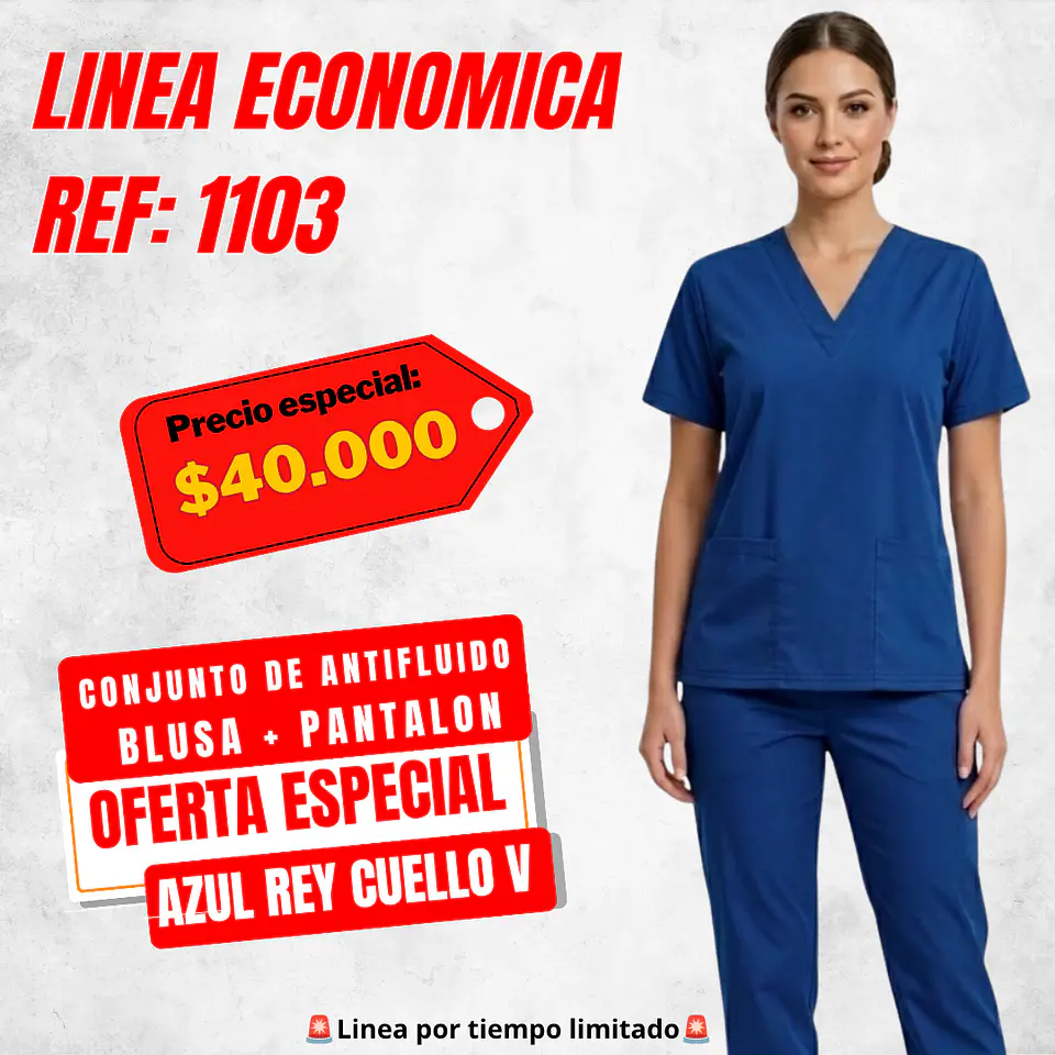 Uniforme Antifluido Economico Ref: 1101 5