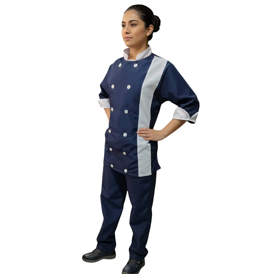 Uniforme Antifluido Tipo Chef Dama 2