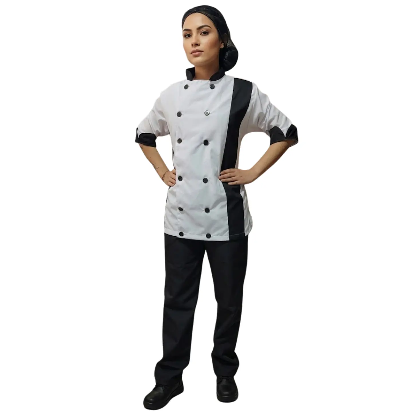 Uniforme Antifluido Tipo Chef Dama 5