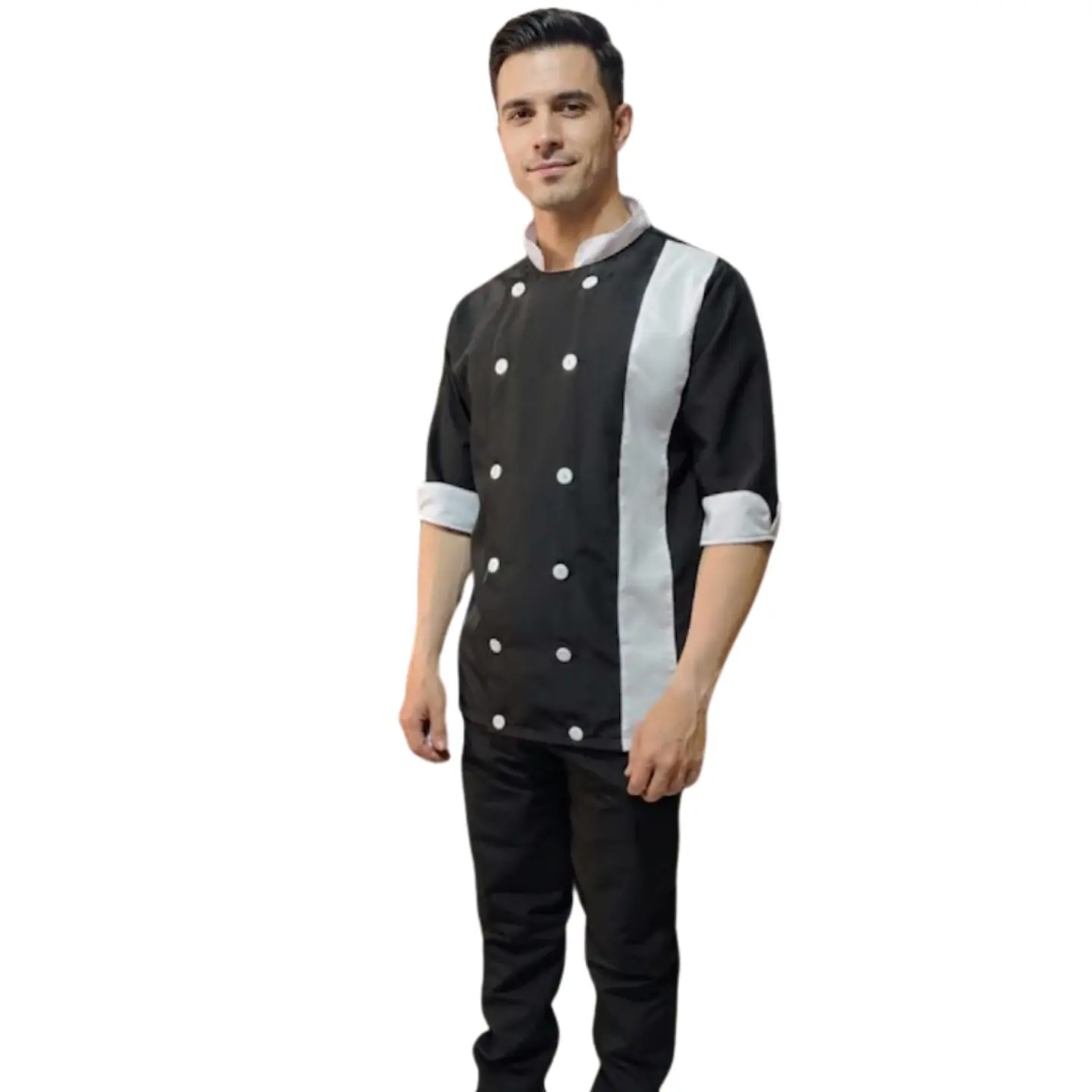 Uniforme Antifluido Tipo Chef Ref 6