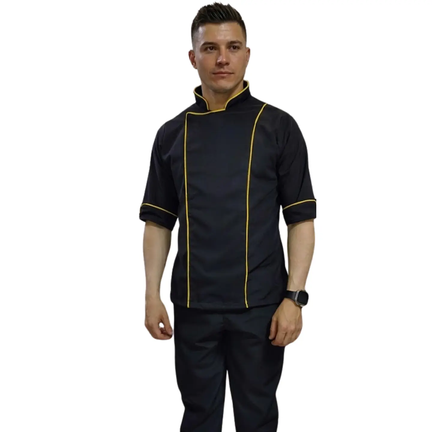 Uniforme Antifluido Tipo Chef Hombre  2