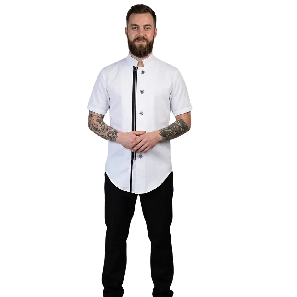 Uniforme Antifluido Tipo Barberia  2