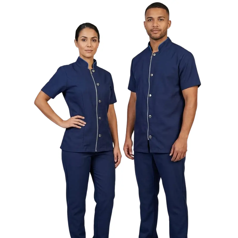 Uniforme Antifluido Tipo Barberia  6