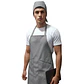 Combo Delantal Antifluido Doble bolsillo + Gorro Pirata  - Miniatura 6