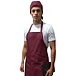 Combo Delantal Antifluido Doble bolsillo + Gorro Pirata  - Miniatura 8