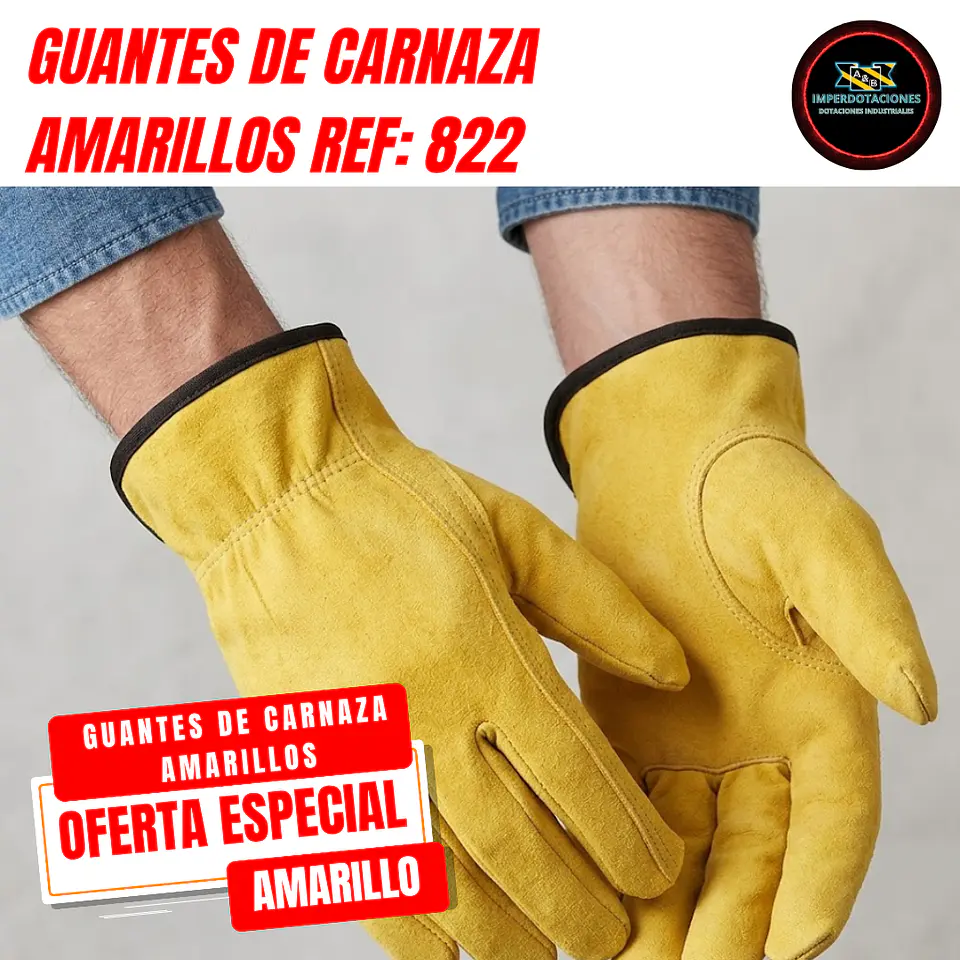 GUANTES CARNAZA GRIS 3