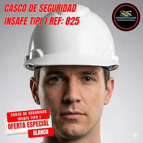 Casco de Seguridad INSAFE Blanco