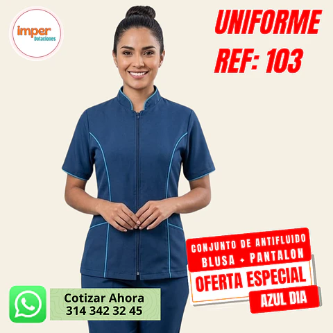 Uniforme Antifluido Ref: 103