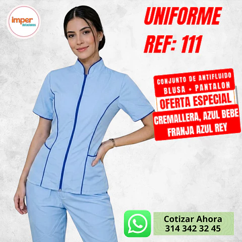 Uniforme Antifluido Ref 111