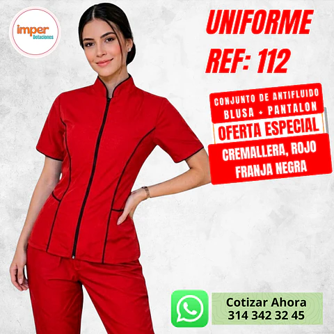 Uniforme Antifluido Ref: 112
