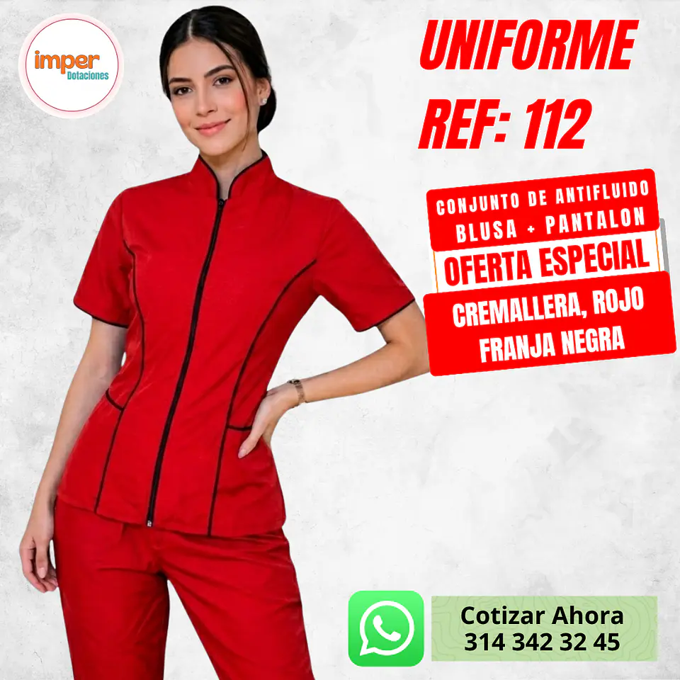 Uniforme Antifluido Ref: 112 1