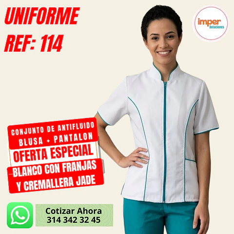 Uniforme Antifluido Ref: 114