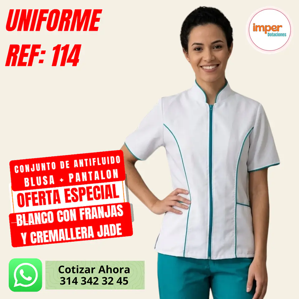 Uniforme Antifluido Ref: 114 1