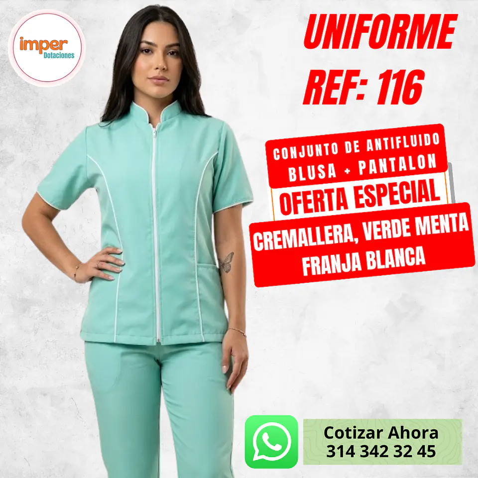 Uniforme Antifluido Ref: 116 1