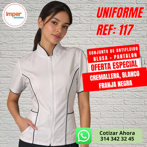 Uniforme Antifluido Ref: 117