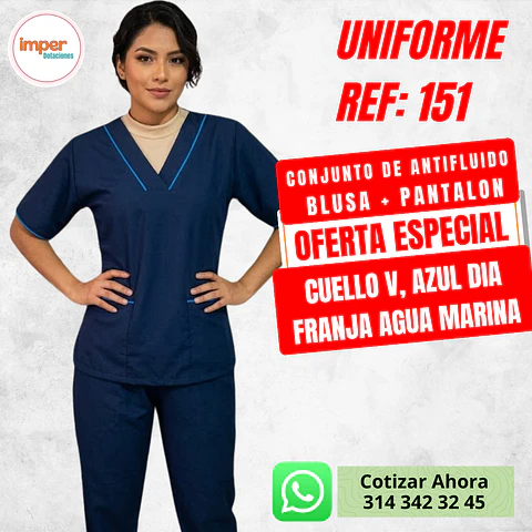 Uniforme Antifluido Ref: 151