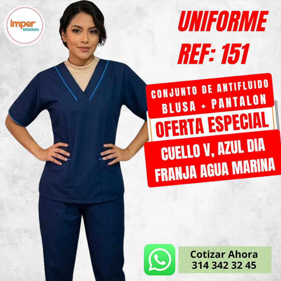 Uniforme Antifluido Ref: 151 1