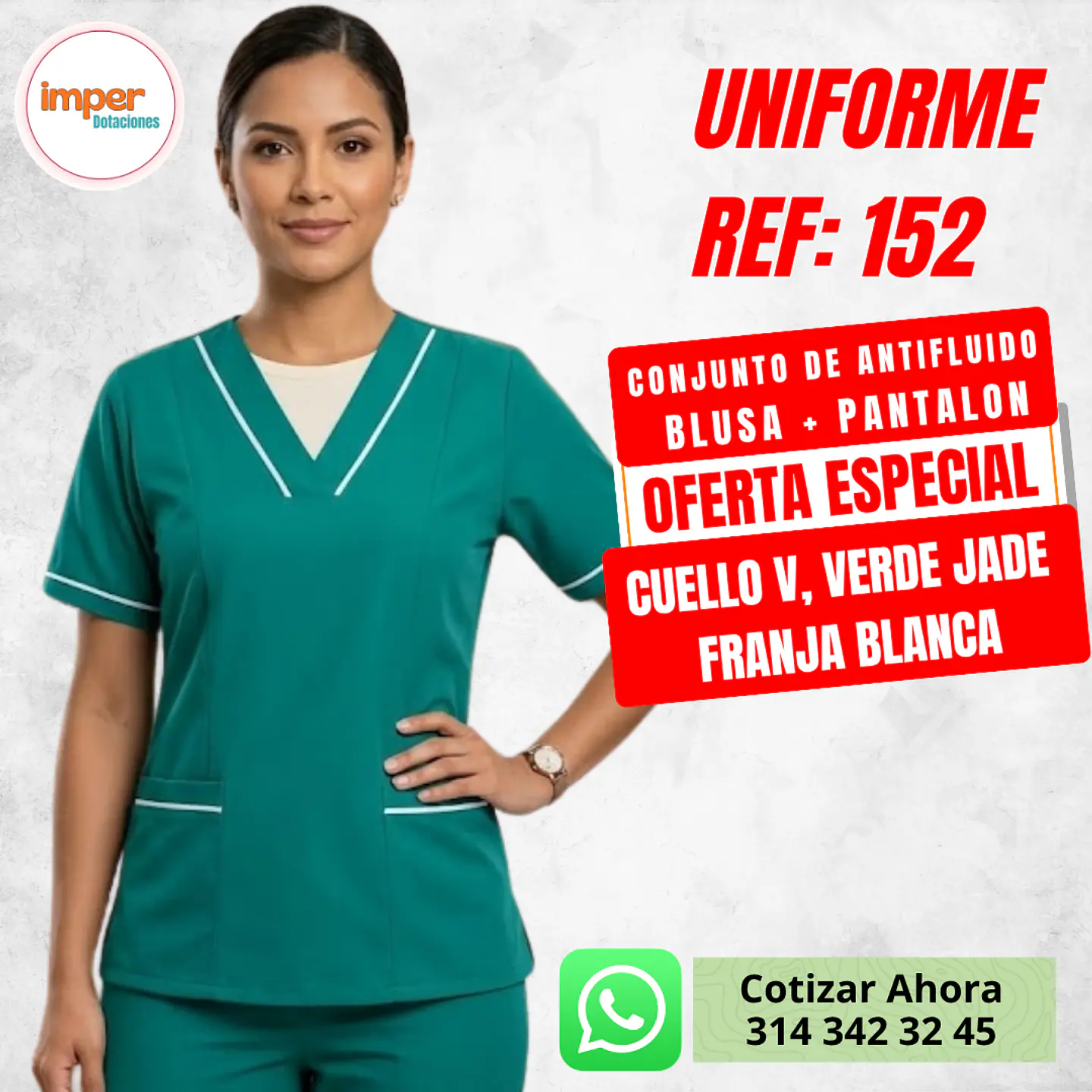 Uniforme Antifluido Ref: 152 1