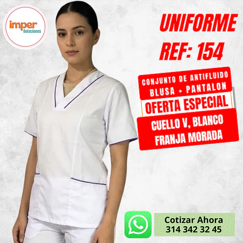 Uniforme Antifluido Ref: 154