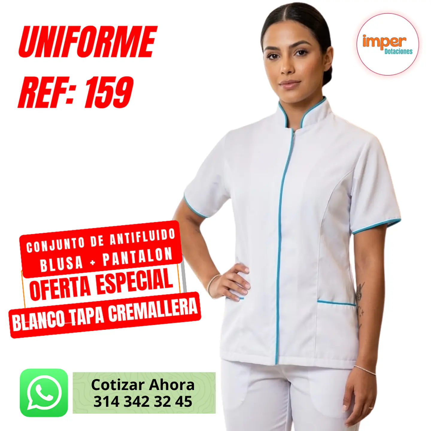 Uniforme Antifluido Ref: 159 1
