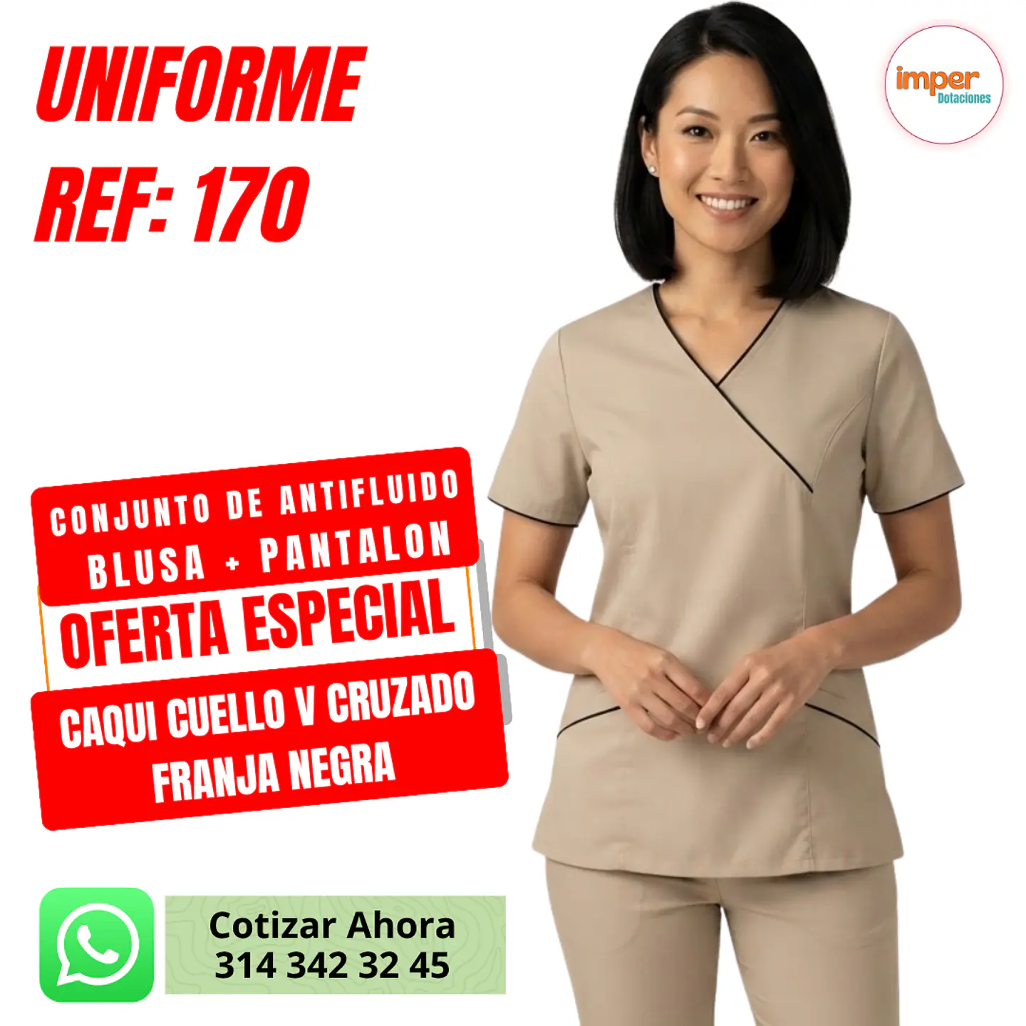 Uniforme Antifluido Ref: 170 1