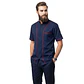 Uniforme Antifluido Tipo Barberia Cremallera - Miniatura 5