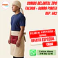 Combo Delantal Antifluido Tipo Faldon bolsillo + Gorro Pirata  - Miniatura 3
