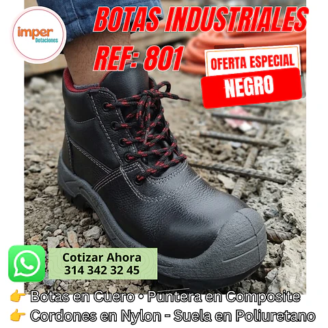 Bota Industrial Puntera en Composite